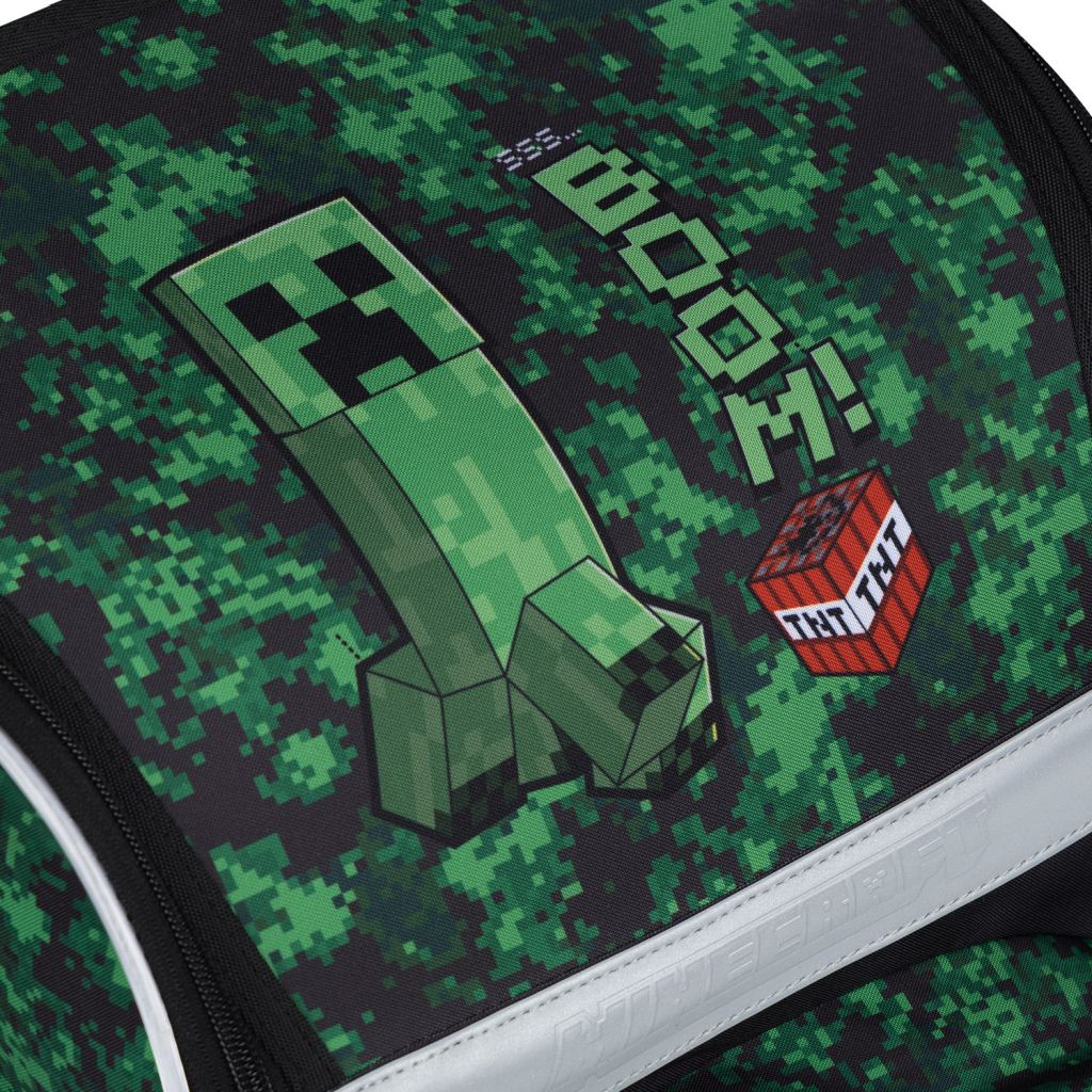 BAAGL SET 3 Zippy Plus Minecraft Boom: aktovka, penál, sáček