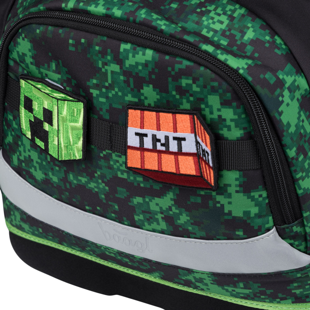 BAAGL SET 3 Zippy Plus Minecraft Boom: aktovka, penál, sáček