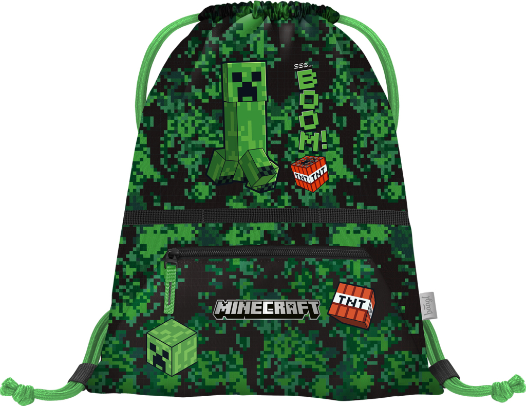 BAAGL SET 3 Zippy Plus Minecraft Boom: aktovka, penál, sáček