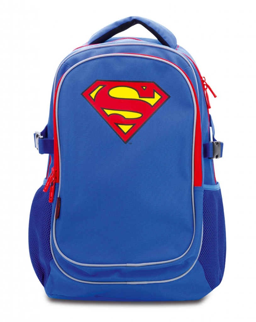 Školský batoh s pršiplášťom Superman – ORIGINAL