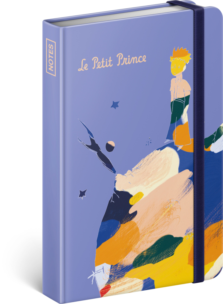 Notes Malý princ – Splash, linkovaný, 11 × 16 cm
