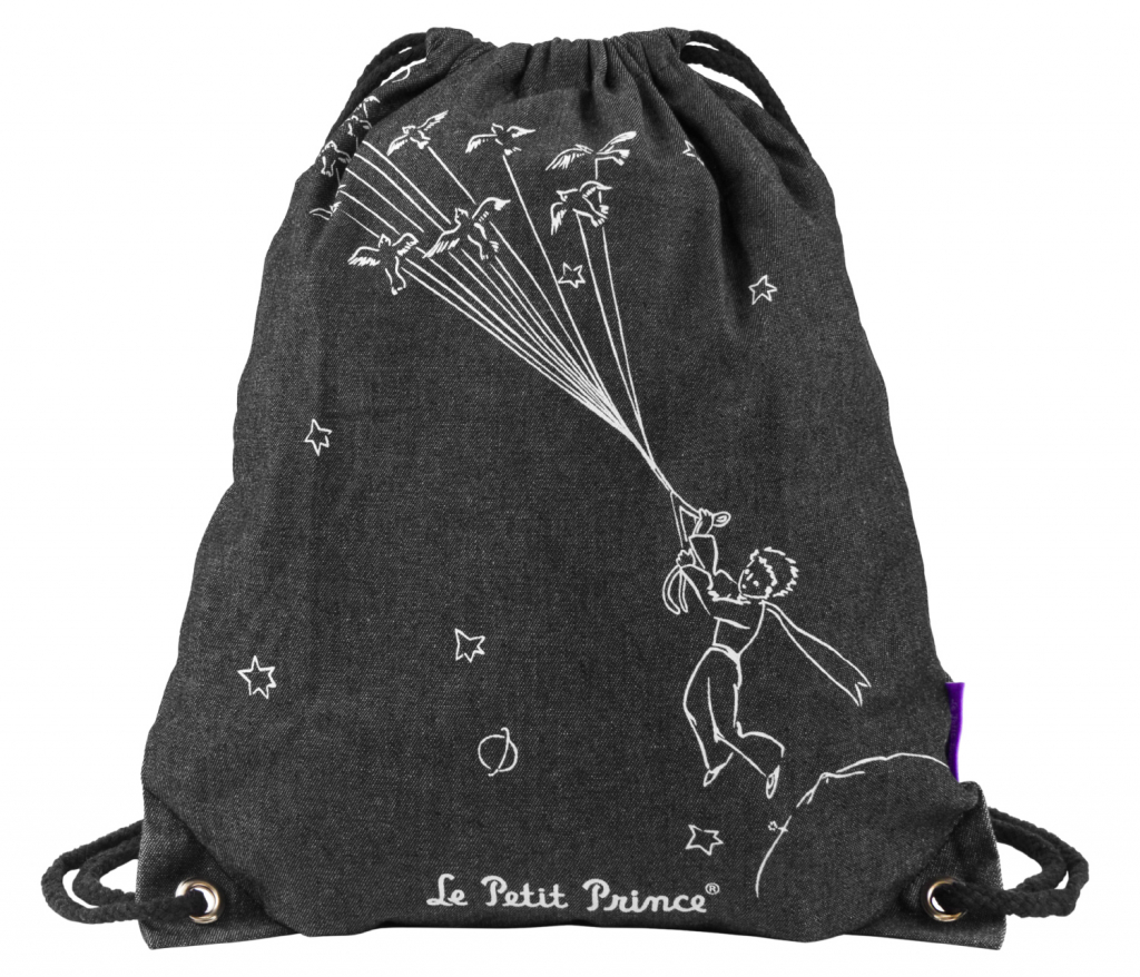Denimový vak na chrbát Malý princ (Le Petit Prince)
