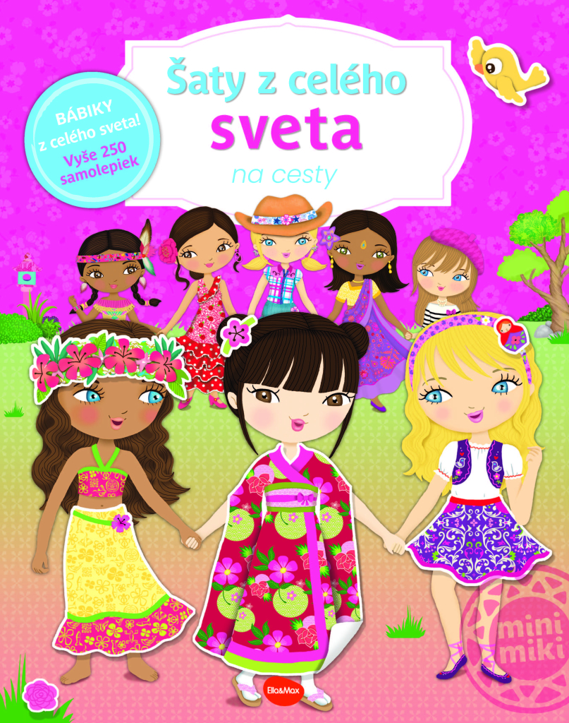 Na cesty: ŠATY Z CELÉHO SVETA – Kniha se samolepkami