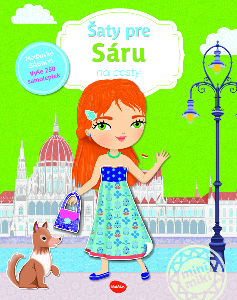 Na cesty: ŠATY PRE SÁRU – Kniha se samolepkami
