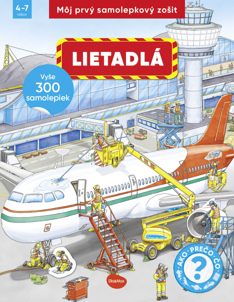 Môj prvý samolepkový zošit – LIETADLÁ