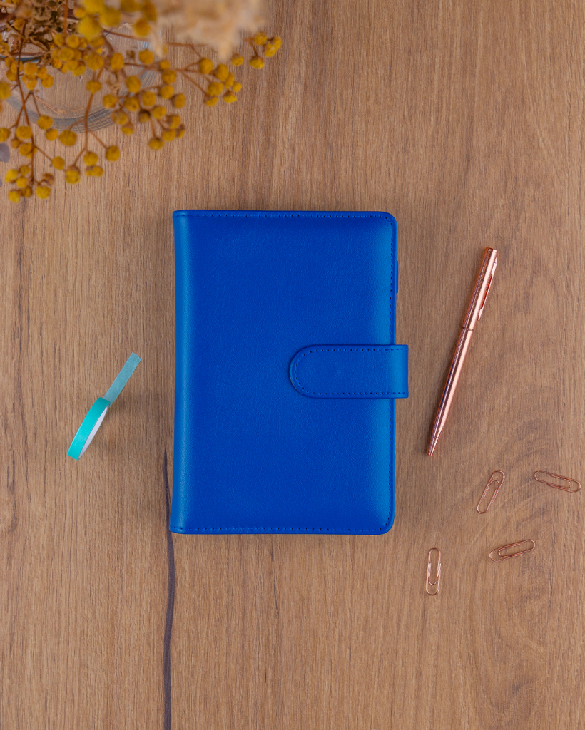 NOTIQUE Refill – Weekly Ring Bound Planner 2027, royal blue, 12,5 x 19 cm