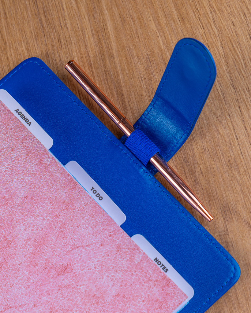 NOTIQUE Refill – Weekly Ring Bound Planner 2027, royal blue, 12,5 x 19 cm