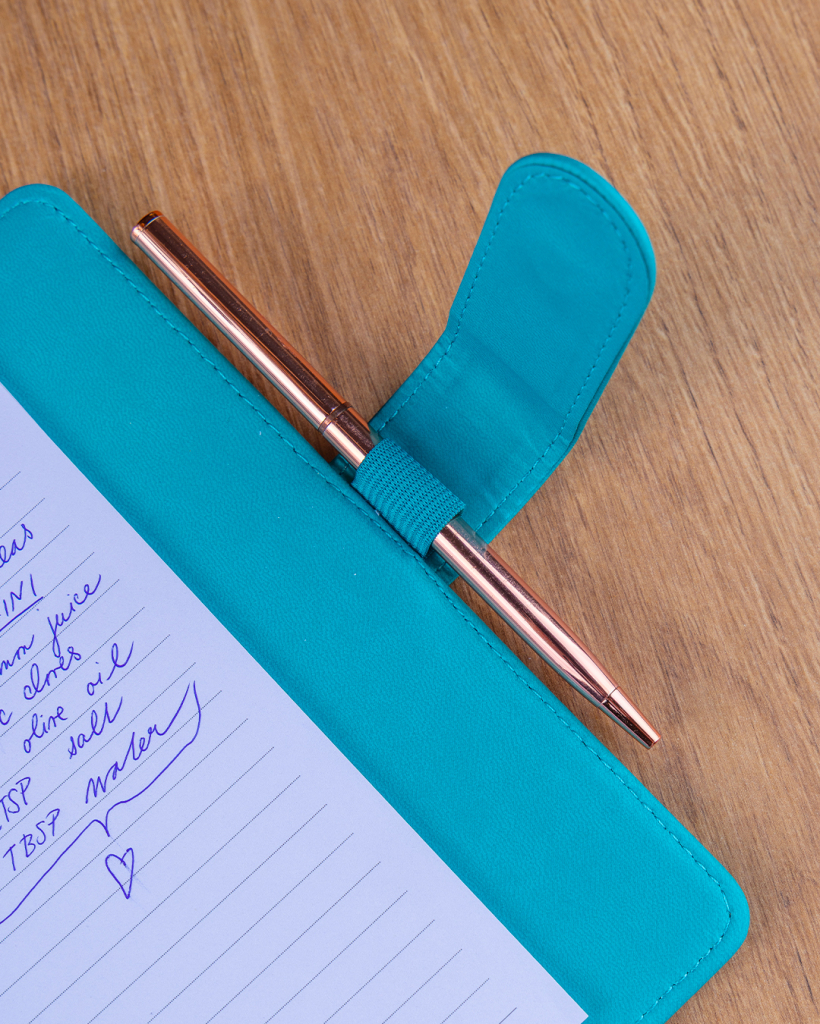 NOTIQUE Refill – Weekly Ring Bound Planner 2027, turquoise, 12,5 x 19 cm