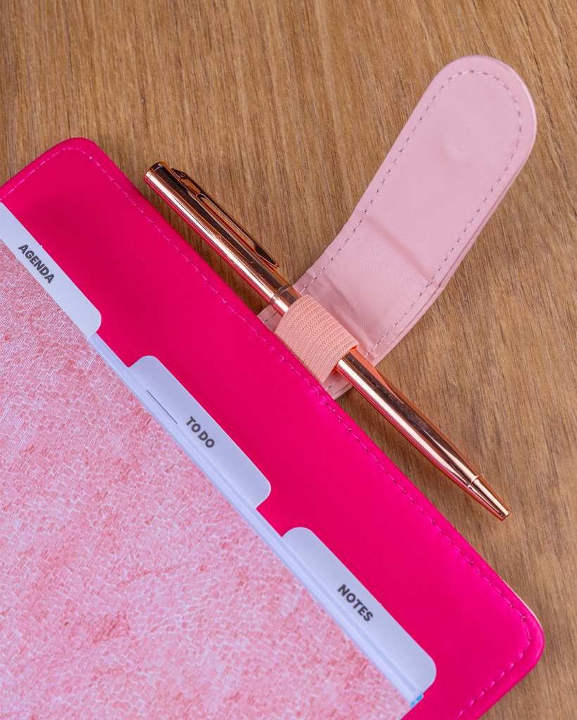 NOTIQUE Refill – Weekly Ring Bound Planner 2027, blush pink, 12,5 x 19 cm