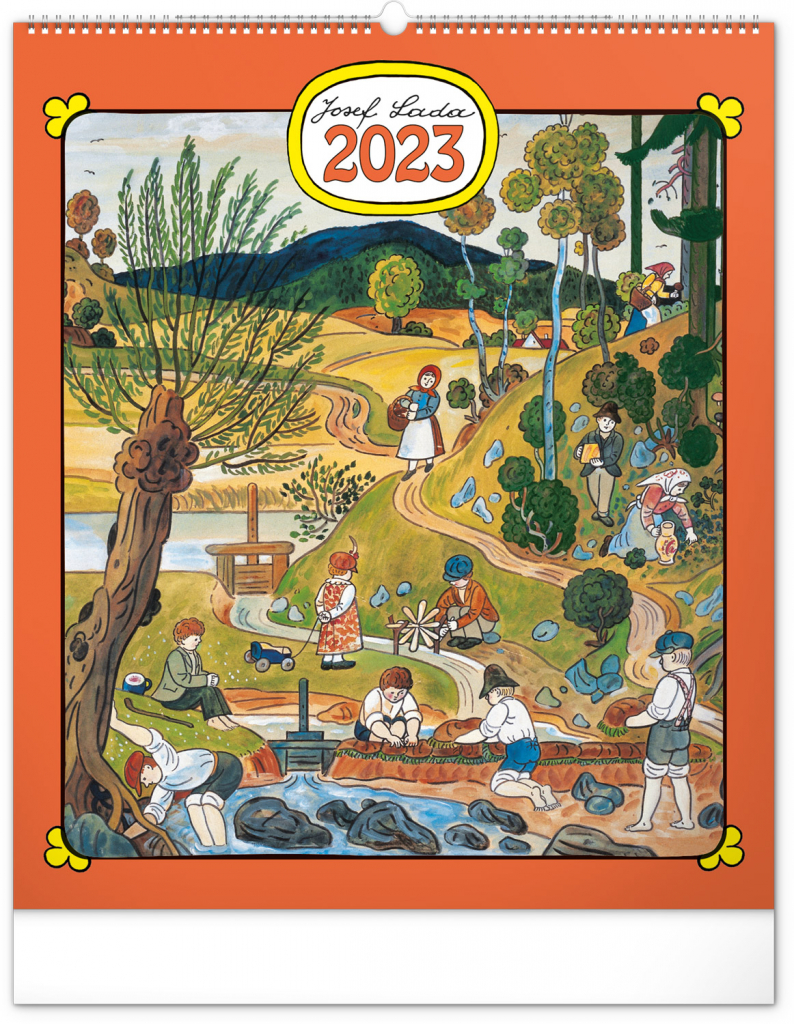 Nástěnný kalendář Josef Lada 2023, 48 × 56 cm