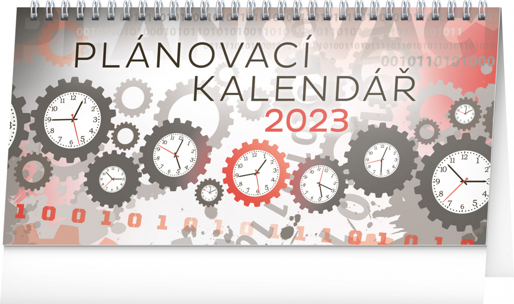 Stolní kalendář Plánovací 2023, 25 × 12,5 cm